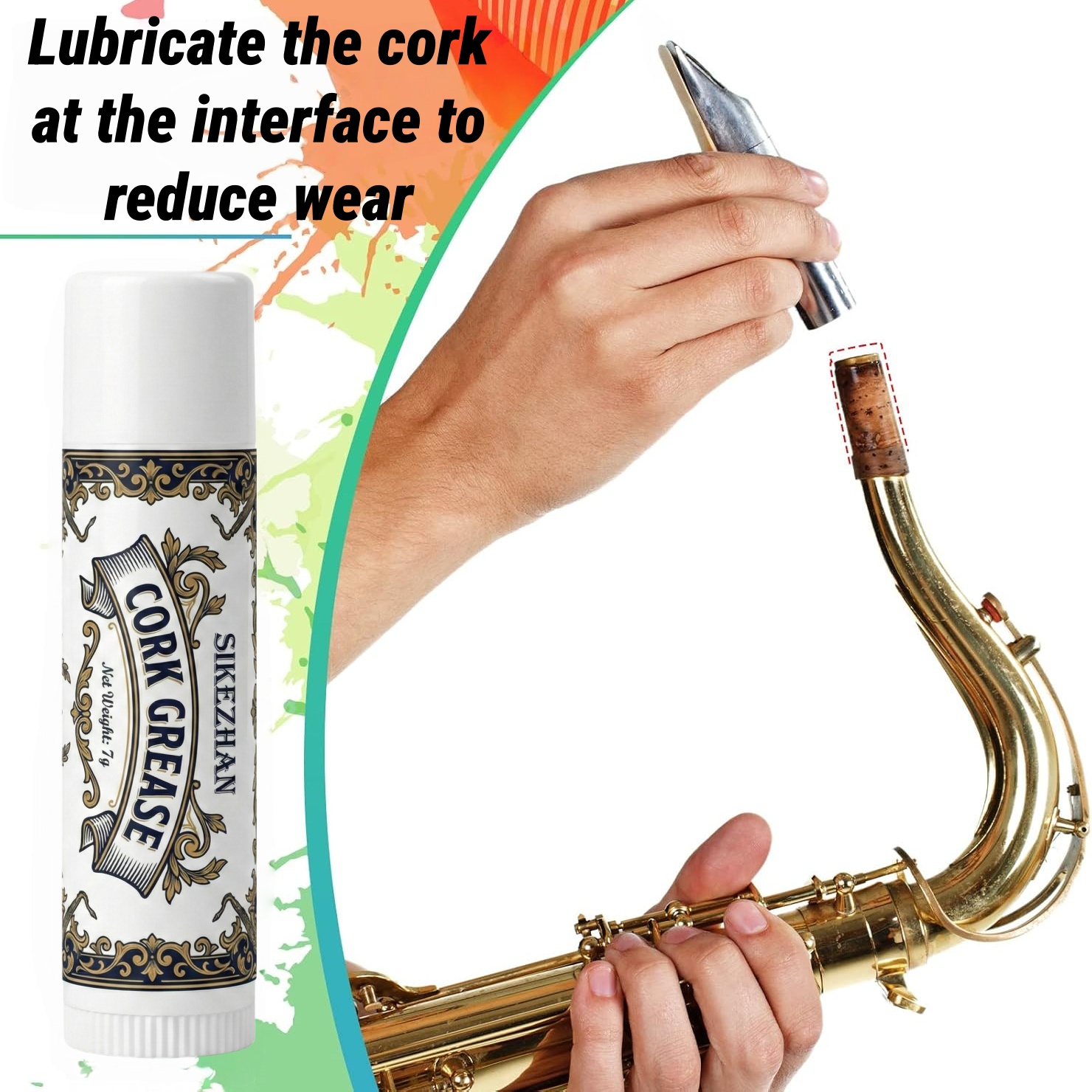 Premium Cork Grease for Clarin - Musical Instrument Bazooka recension och pris