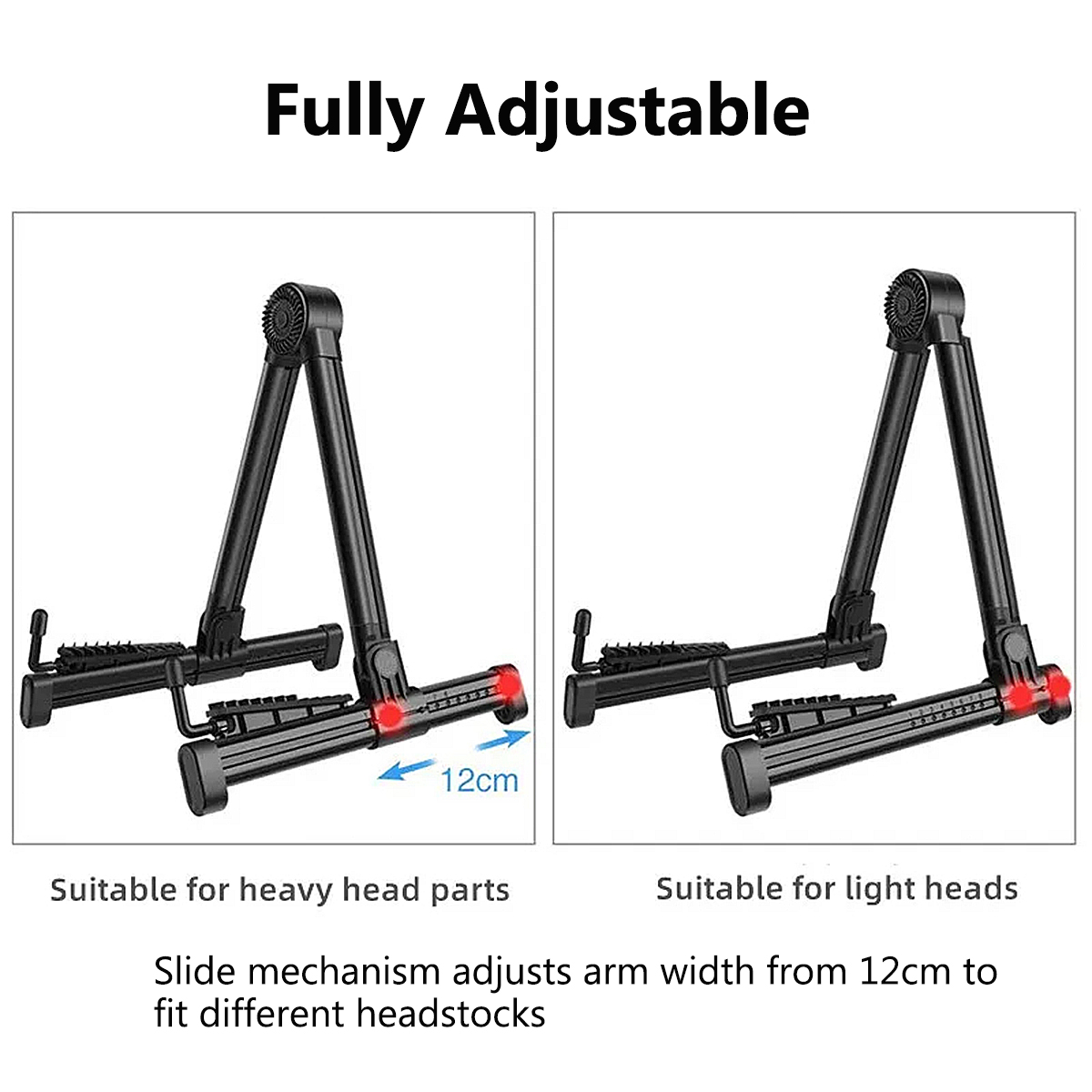 Miwayer Foldable Guitar Stand  - Musical Instrument Organ recension och pris