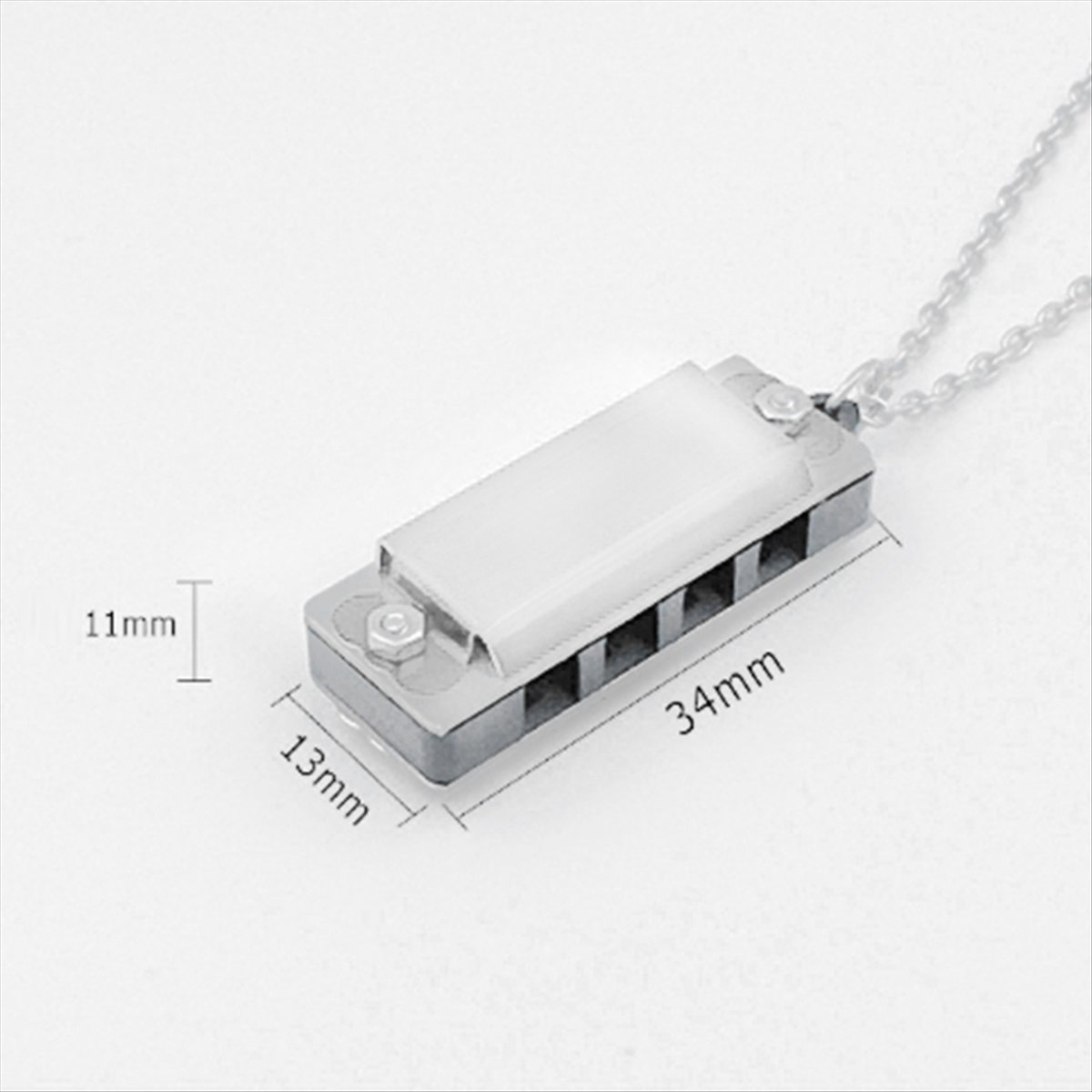 ABXY Mini Harmonica Necklace 4 - Musical Instrument Qin recension och pris