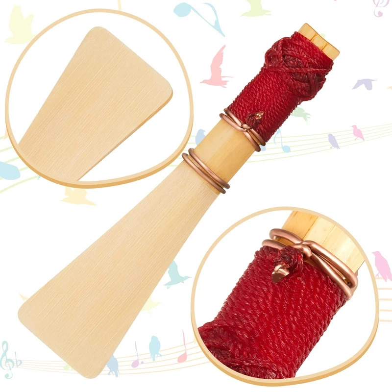 1/5/10 Pcs Bassoon Reed Red Li - Musical Instrument Bazooka recension och pris