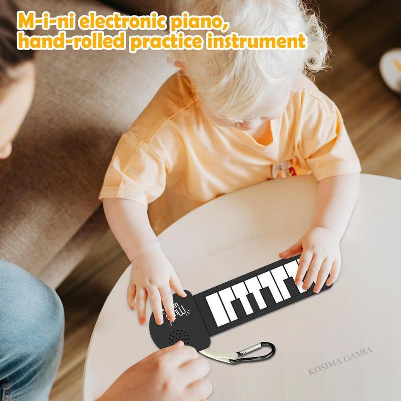 Roll Up Electronic Piano Silic - Musical Instrument Qin recension och pris