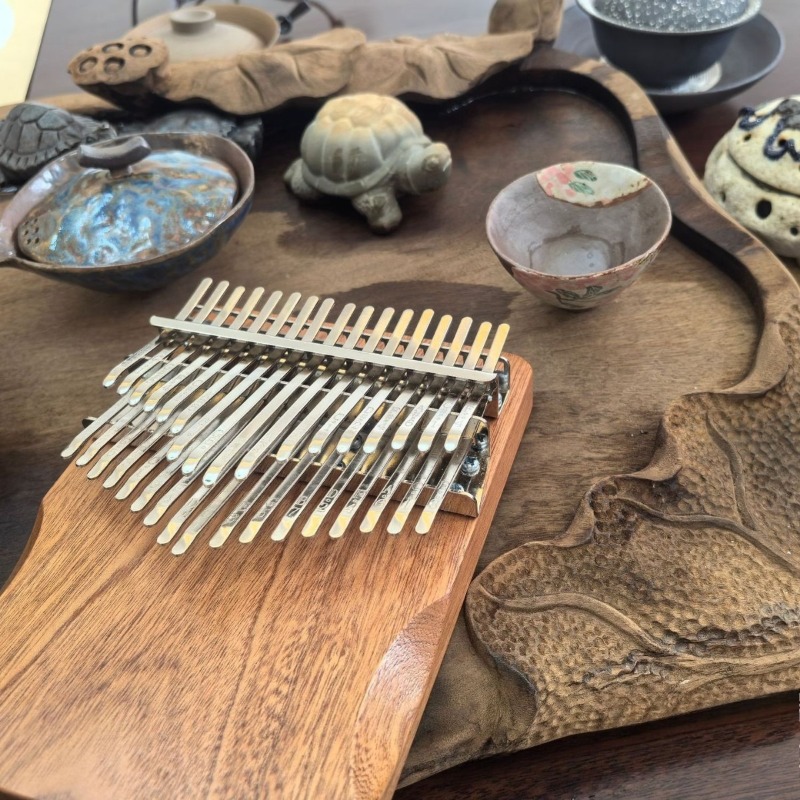 Metal 34 Key Kalimba Accessori - Musical Instrument Qin recension och pris