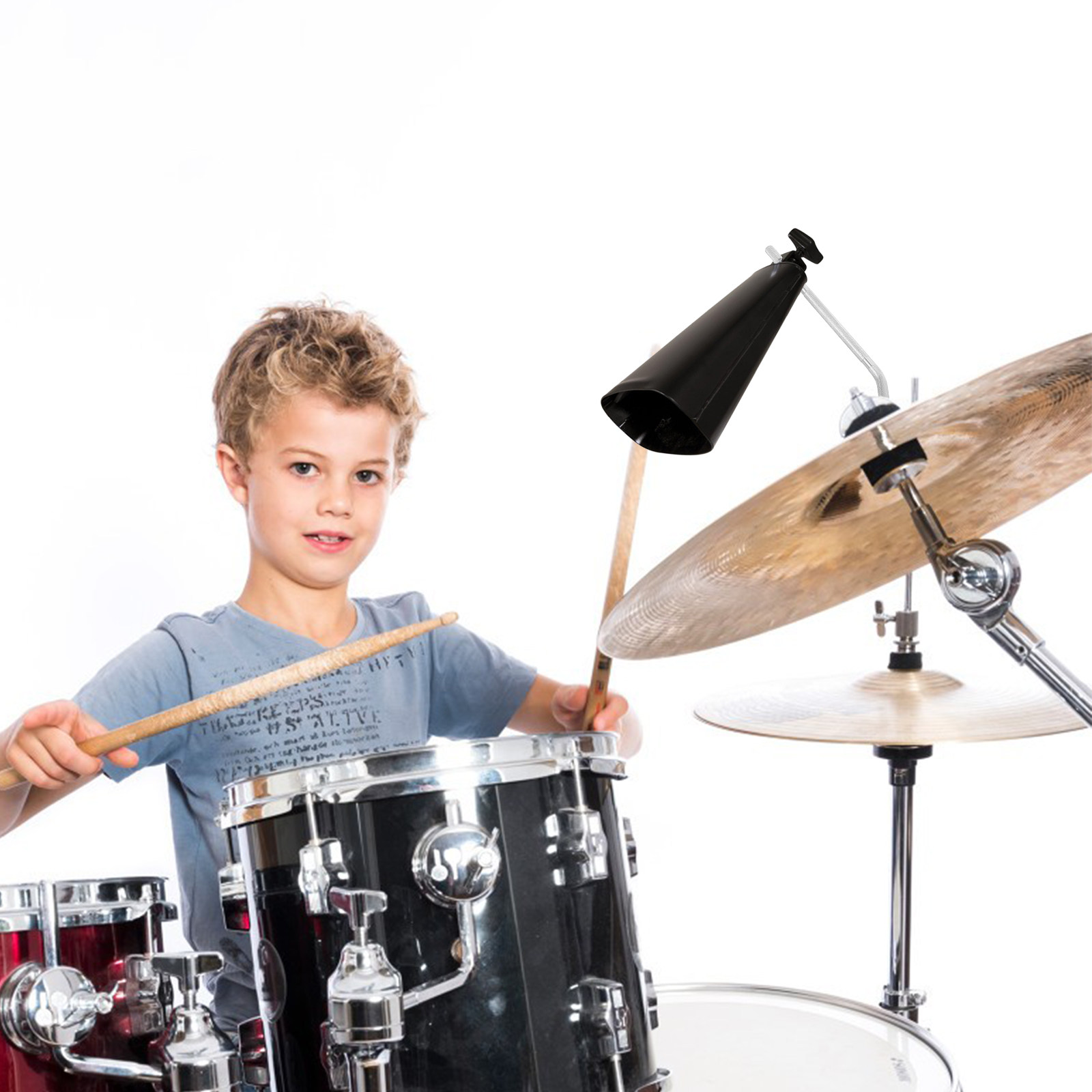 Metal Cowbell Bracket High Har - Musical Instrument Set recension och pris