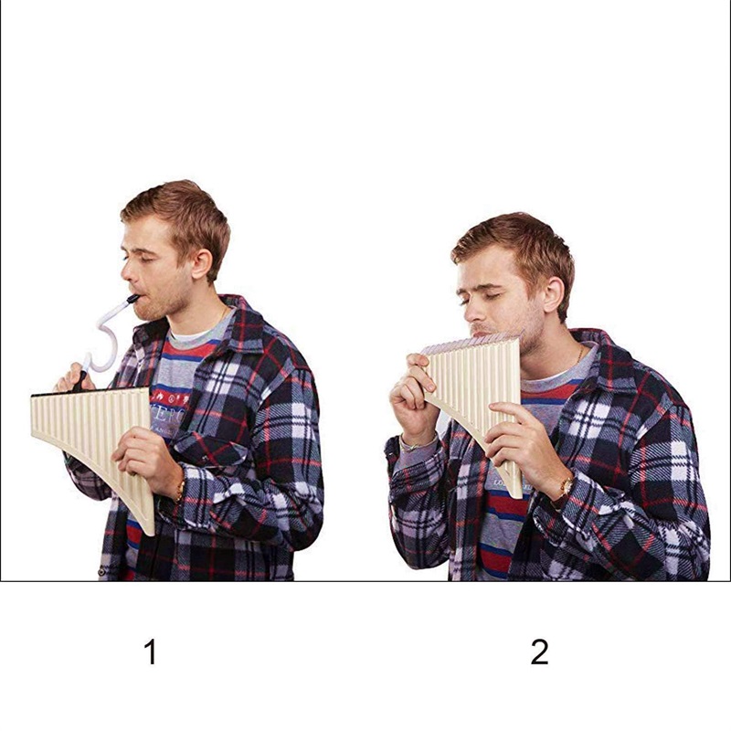 1pc Pan Flute 16/18 Pipes Panp - Musical Instrument Qin recension och pris