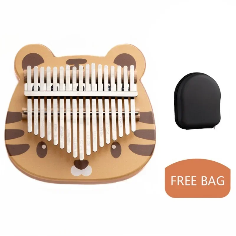 Cute Animal Kalimba Mbira 17 K - Musical Instrument Kids recension och pris