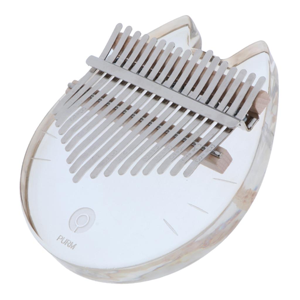 Kalimba 17 Key Acrylic Transpa - Musical Instrument Kids recension och pris