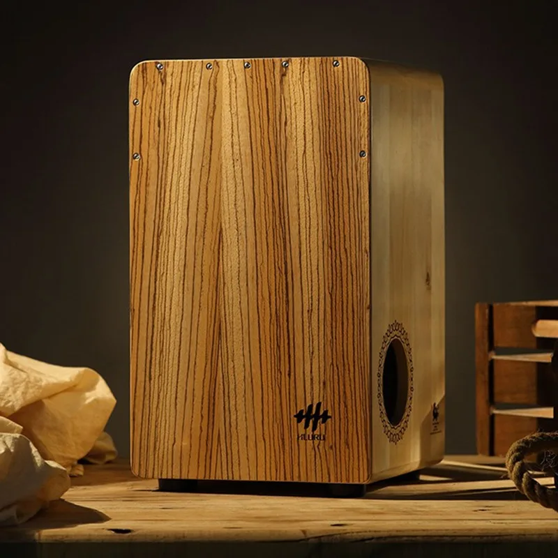 Solid Wood Cajon Box Drum Prof - Cajon Musical Instrument recension och pris