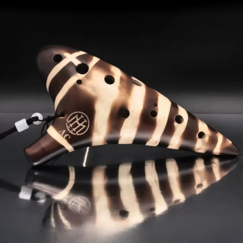 12 Hole Alto C Tone Ocarina Po - Musical Instrument Qin recension och pris