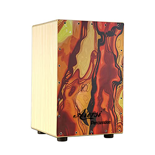 Colour Wood Hand Cajon Box Dru - Cajon Musical Instrument recension och pris