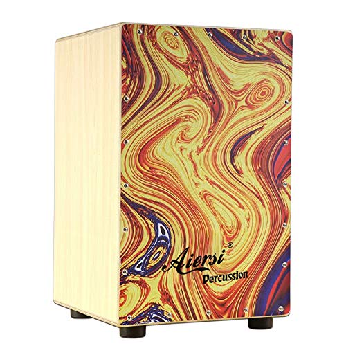 Colour Wood Hand Cajon Box Dru - Cajon Musical Instrument recension och pris